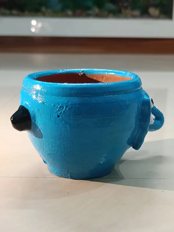 Sky_Blue_Handcrafted_Elephant_Pot_Cute_Mini_Planter_For_Succulents_Home_Decor_&_Gifting