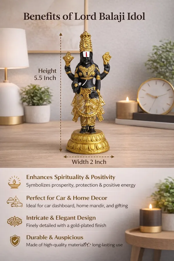 Lord_Balaji_(Tirupati_Venkateswara)_Idol_5.5_Inch_|_Premium_Black_&_Gold_Finish_Murti_for_Car_Dashboard,_Home_Mandir_&_Office_Decor_|_Auspicious_Gift_Item