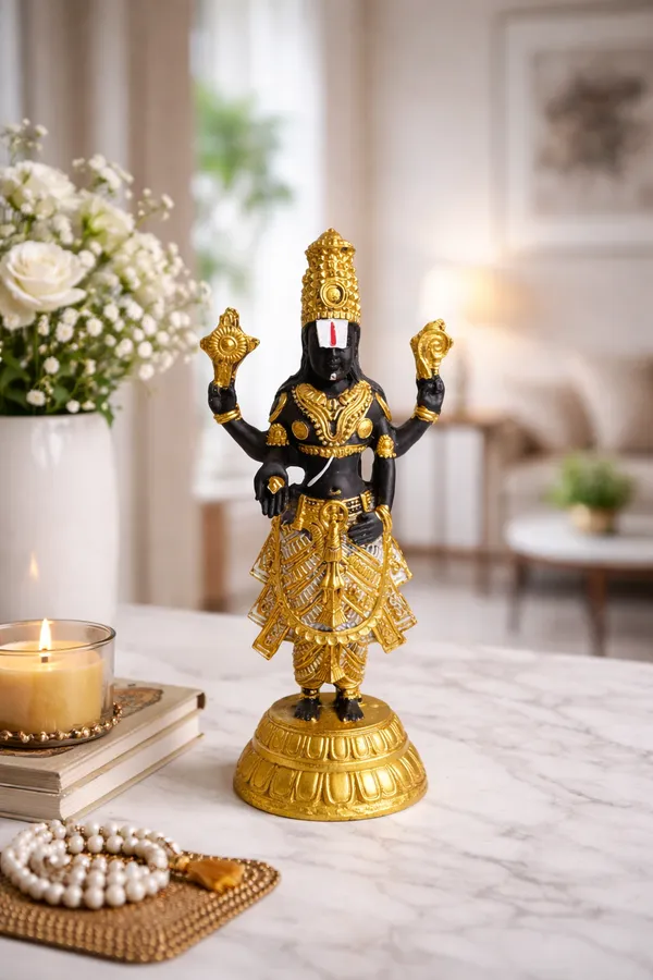 Lord_Balaji_(Tirupati_Venkateswara)_Idol_5.5_Inch_|_Premium_Black_&_Gold_Finish_Murti_for_Car_Dashboard,_Home_Mandir_&_Office_Decor_|_Auspicious_Gift_Item