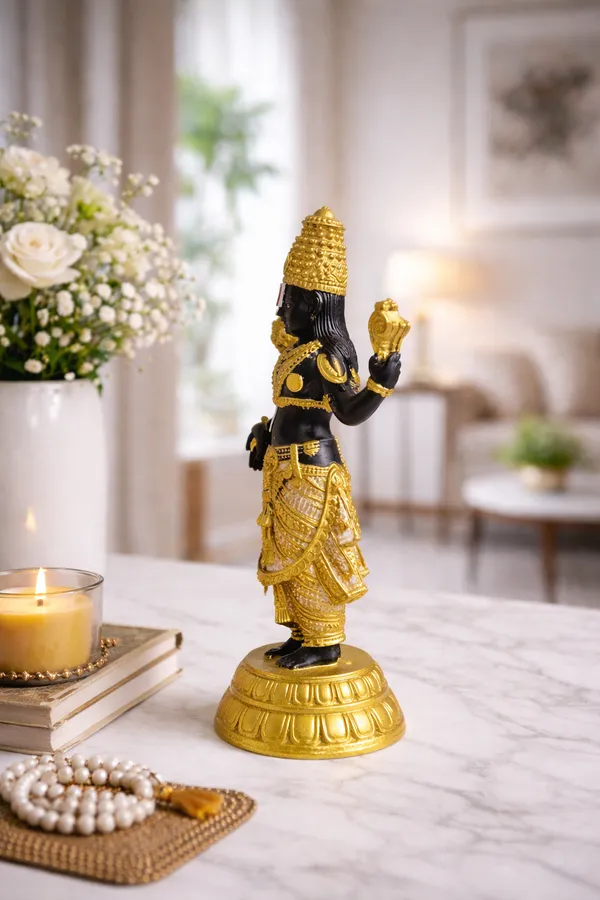 Lord_Balaji_(Tirupati_Venkateswara)_Idol_5.5_Inch_|_Premium_Black_&_Gold_Finish_Murti_for_Car_Dashboard,_Home_Mandir_&_Office_Decor_|_Auspicious_Gift_Item