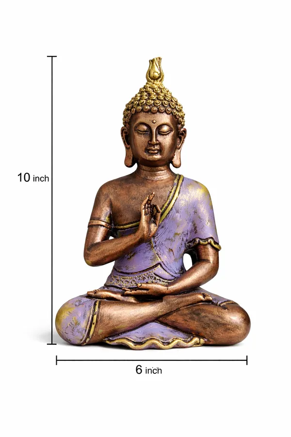 Meditating_Buddha_Statue_–_10_Inch_Decorative_Buddha_Idol_|_Antique_Bronze_&_Lavender_Finish_|_Spiritual_Home,_Office_&_Meditation_Decor