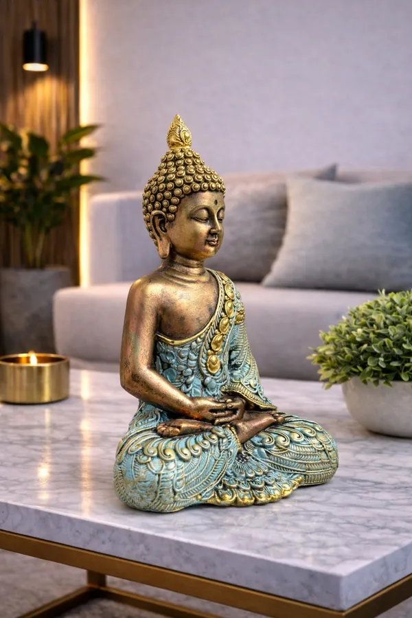 Meditating_Buddha_Statue_–_10_Inch_Decorative_Buddha_Idol_|_Antique_Gold_&_Turquoise_Buddha_Sculpture_|_Spiritual_Home_&_Office_Decor
