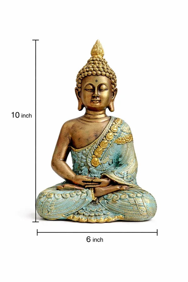 Meditating_Buddha_Statue_–_10_Inch_Decorative_Buddha_Idol_|_Antique_Gold_&_Turquoise_Buddha_Sculpture_|_Spiritual_Home_&_Office_Decor