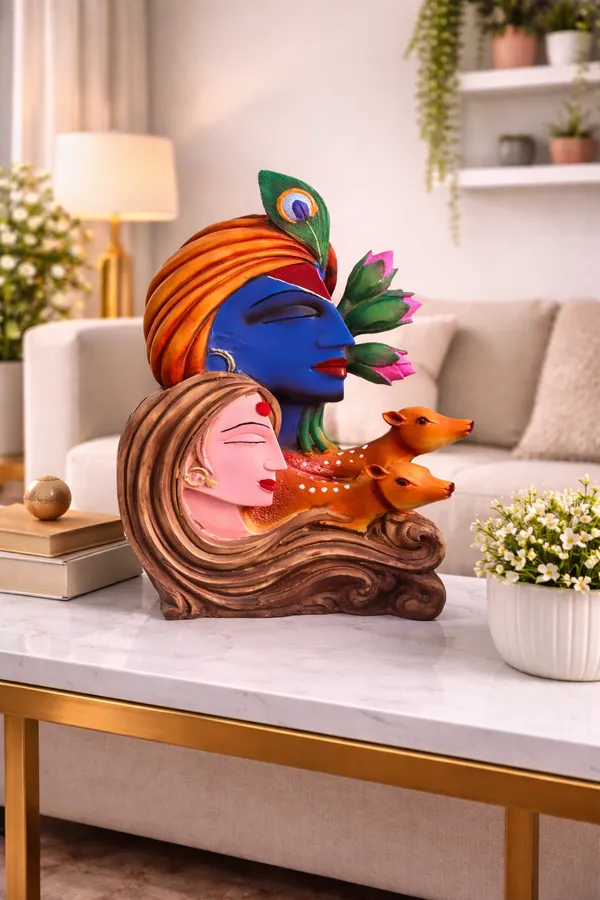 Radha_Krishna_Abstract_Art_Showpiece_with_Deer_–_Handcrafted_Spiritual_Home_Décor_(18_x_12_Inches)