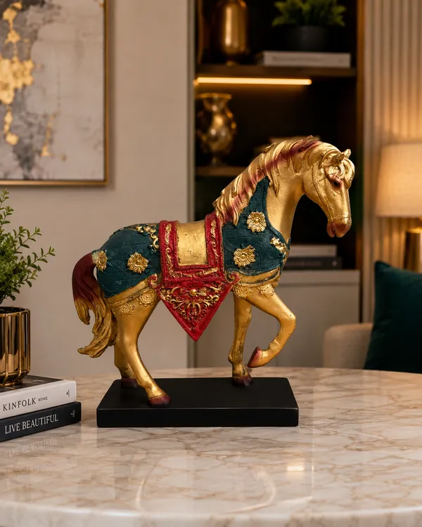 Royal_Decorative_Horse_Showpiece_|_Premium_Polyresin_Horse_Statue_|_Luxury_Home_&_Office_Décor_|_Vastu_Decorative_Figurine_|_10_x_8_Inches