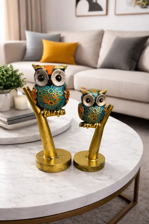 Set_of_2_Handcrafted_Owl_Showpiece_Set_–_Symbol_of_Wisdom_&_Prosperity