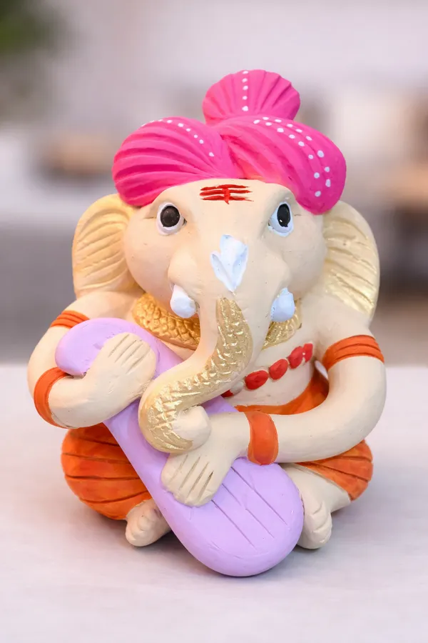 Set_of_5_-Handcrafted_Musical_Ganesha_Figurines_|_Colorful_Clay_Art_Décor