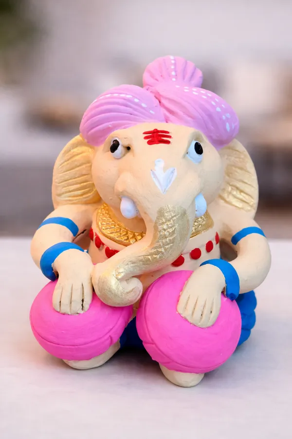 Set_of_5_-Handcrafted_Musical_Ganesha_Figurines_|_Colorful_Clay_Art_Décor