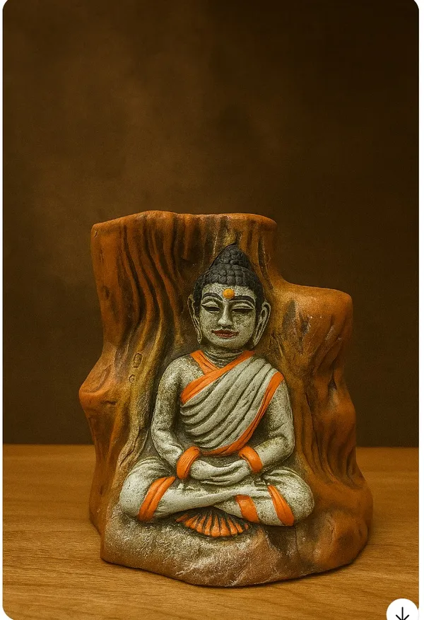 Multicolor_Buddha_Crafter_Colorful_Pen_Stand