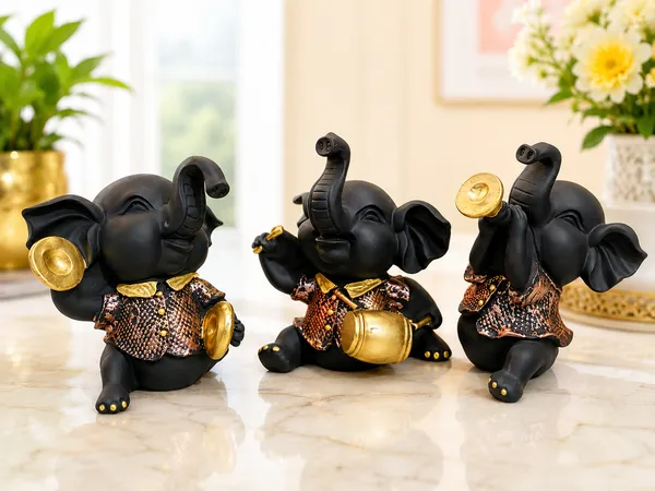Set_of_3_Baby_Musician_Elephant_Showpieces_–_Premium_Black_&_Gold_Decorative_Statues_for_Home_&_Office_Décor