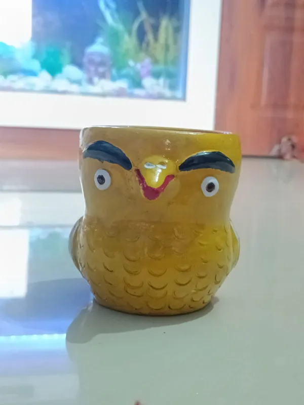 Yellow_Handcrafted_Yellow_Owl_Planter_Ceramic_Pot_For_Indoor_Plants_Animal_Face_Succulent_Pot_For_Home_Office_&_Gift_Decor_(6_In)