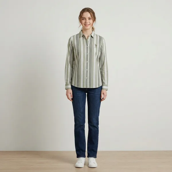 Multicolor_Cotton_Striped_Casual_Shirt_For_Women