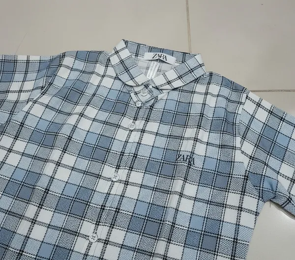 Blue_Cotton_Checked_Casual_Shirt_For_Women