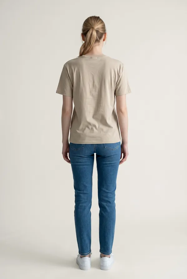 Beige_Cotton_Graphic_Print_T-Shirt_For_Women