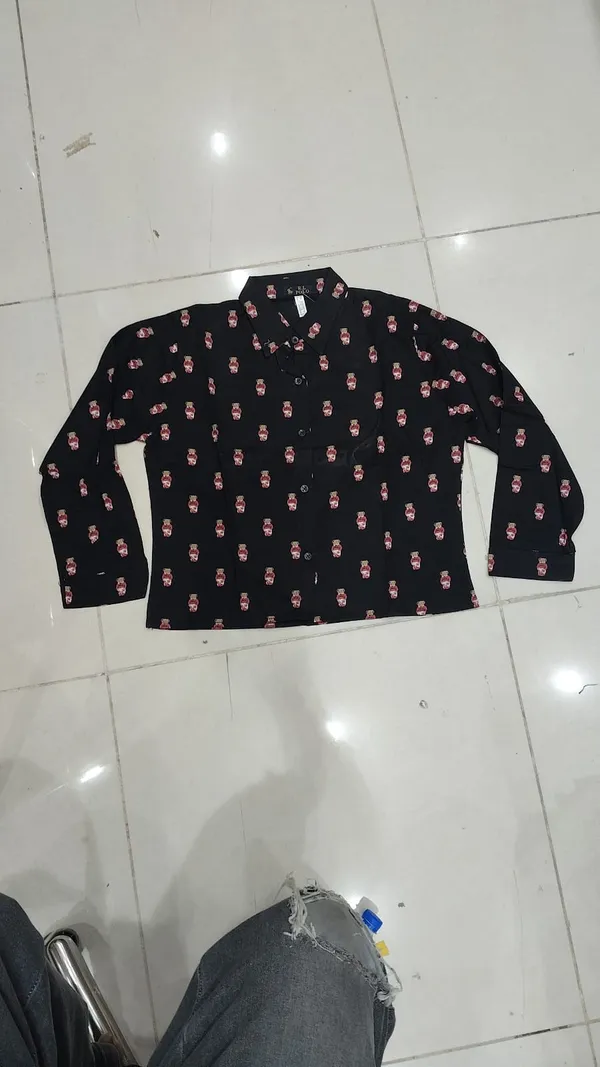 Black_Cotton_Printed_Shirt_For_Women