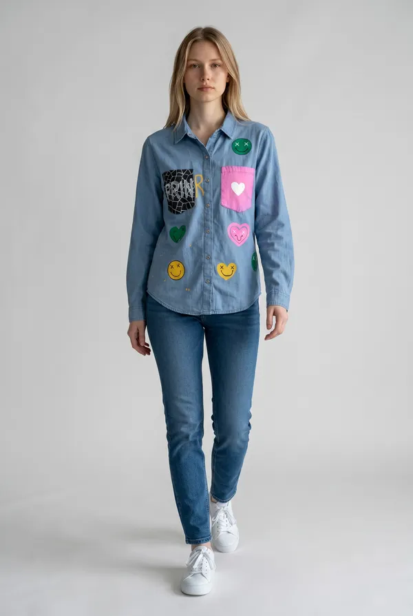 Blue_Cotton_Denim_Embellished_Denim_Shirt_For_Women