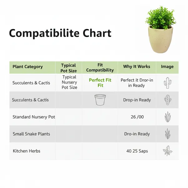 4.5_Inch_Ceramic_Planter_Pot_with_Drainage_Hole_(Fade-Resistant)_-_Modern_Indoor_Pot_for_Succulents,_Snake_Plants,_&_Herbs_-_Decorative_Small_Cactus_Pot_for_Desk,_Shelf_&_Home_Decor_(Speckled_Lemon)_-_Plant_Not_Included)