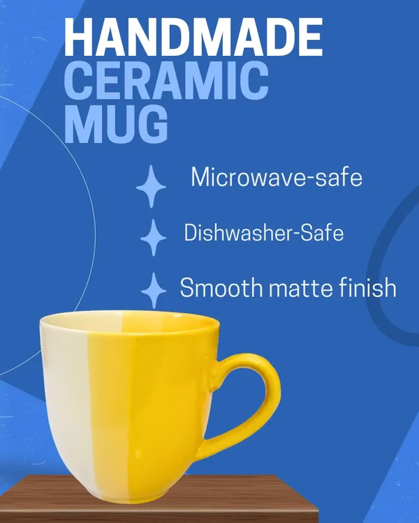 Premium_Ceramic_Tea_Cups_Set_of_6_,Microwave_&_Dishwasher_Safe,_Elegant_Yellow_&_White_Color,_Perfect_for_Tea,_Coffee_&_Gifting