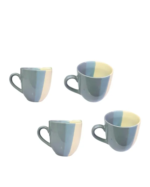 Premium_Ceramic_Tea_Cups_Set_of_4_-_Microwave_&_Dishwasher_Safe,_Elegant_Grey_&_White_Color,_Perfect_for_Tea,_Coffee_&_Gifting�