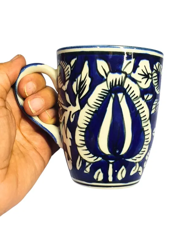 Blue_Floral_Mughal_Art_Handcarfted_Ceramic_Tea/_Coffee_Mug_(250_Ml)_Set_of_1