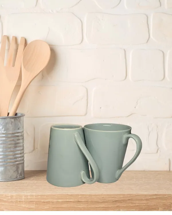 Grey_Fine_Porcelain_Glossy_Tea/_Coffee_Mug_Set