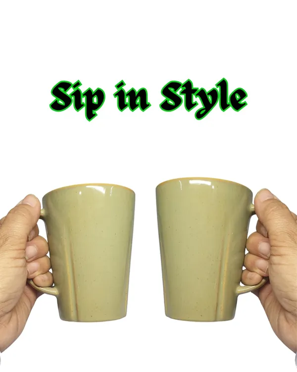 Olive_Green_Premium_Porcelain_Glossy_Tea/_Coffee_Mug_Set_(300_Ml)