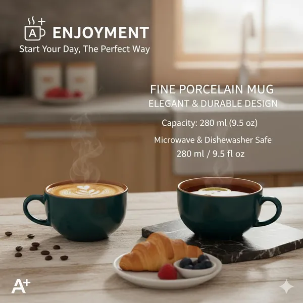 Artisan_Crafted_Fine_Porcelain_Capuccinno/Coffee_Mug_(280ml)_|_Dual-Tone_Green_&_Tan_Brown_|_Lightweight,_Microwave_&_Dishwasher_Safe,_Ceramic_Tea_Cup_for_Home_&_Office_-_Pack_of_2