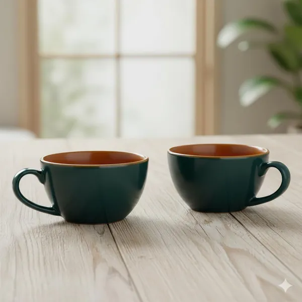 Artisan_Crafted_Fine_Porcelain_Capuccinno/Coffee_Mug_(280ml)_|_Dual-Tone_Green_&_Tan_Brown_|_Lightweight,_Microwave_&_Dishwasher_Safe,_Ceramic_Tea_Cup_for_Home_&_Office_-_Pack_of_2