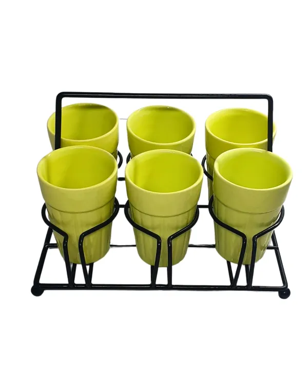 Green_Cutting_Chai_Tea/_Coffee_Glasses_With_Stand_(Pack_Of_6)_(100_Ml)