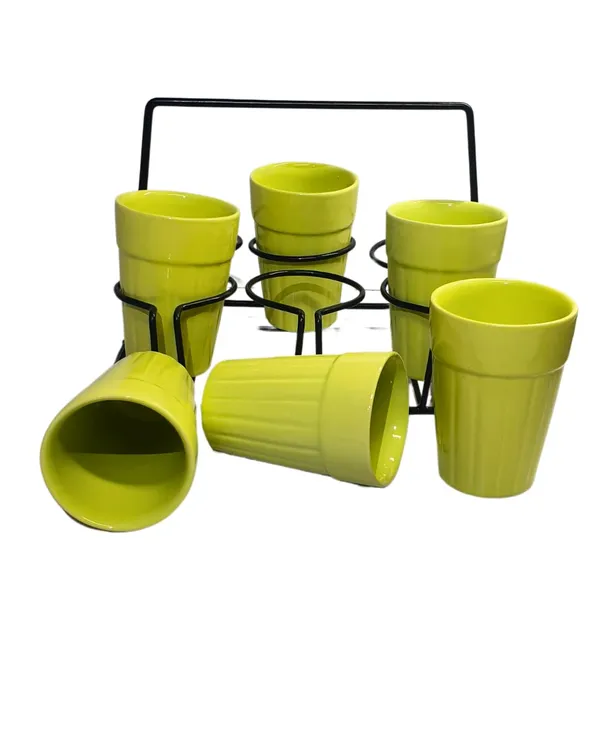 Green_Cutting_Chai_Tea/_Coffee_Glasses_With_Stand_(Pack_Of_6)_(100_Ml)