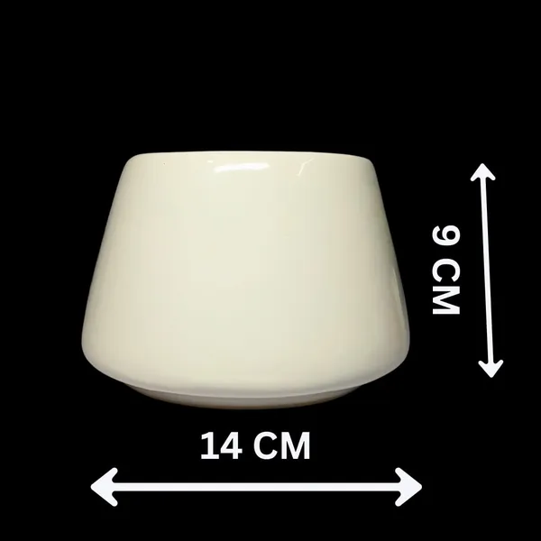 White_Glossy,_Conical_Shape_Ceramic_Planter_For_Plants