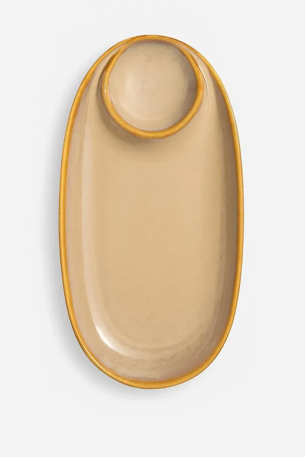 Handcrafted_Ceramic_Platter_with_Dip_Bowl_|_Microwave,_Dishwasher_&_Refrigerator_Safe_|_Light_Beige_Color_Serving_Platter_|_Made_in_India_|_Ideal_for_Snacks,_Appetizers_&_Gifting_-_(30_cm_Length)