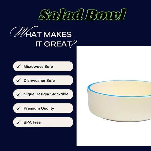 Off_White_With_Teal_Color_Rim_Matte_Finish_Ceramic_Stackable,_Serving_Flat_Bowl_(450_Ml)