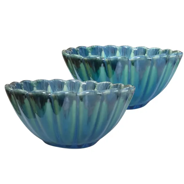 Peacock_Inspired_Glaze_Microwave_&_Dishwasher_Safe_Ceramic_Bowl_(Set_Of_2)_(350_Ml)