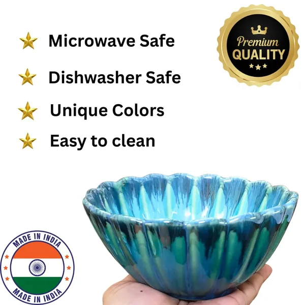 Peacock_Inspired_Glaze_Microwave_&_Dishwasher_Safe_Ceramic_Bowl_(Set_Of_2)_(350_Ml)