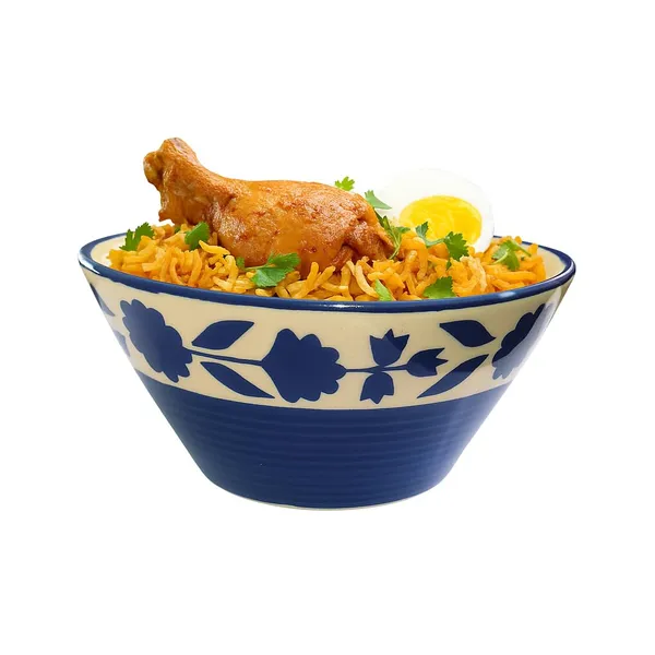 Glossy_Blue_&_White_Floral_Print_Ceramic_Serving/_Snack_Bowl_(500_Ml)