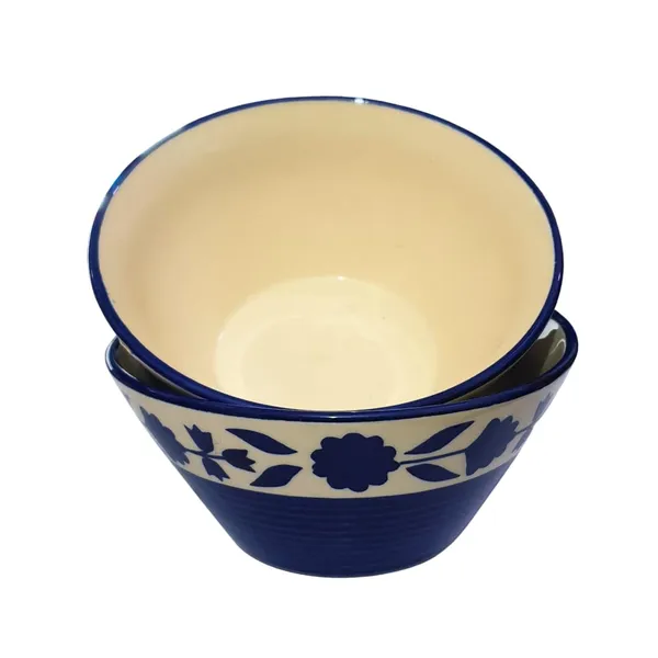 Glossy_Blue_&_White_Floral_Print_Ceramic_Serving/_Snack_Bowl_(500_Ml)