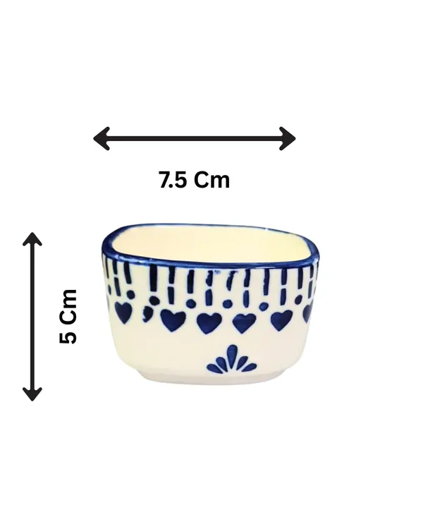 Handcrafted_Ceramic_Chutney_Bowl_(Pack_of_4)_|_Microwave_&_Dishwasher_Safe_Dip_Bowl_Blue_&_White