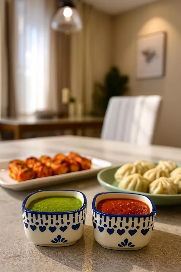 Handcrafted_Ceramic_Chutney_Bowl_(Pack_of_4)_|_Microwave_&_Dishwasher_Safe_Dip_Bowl_Blue_&_White