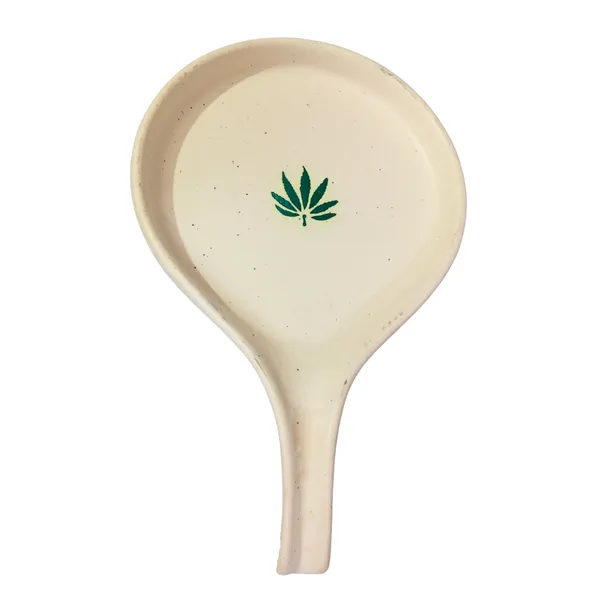 Ceramic_Pizza_Serving_Plate_with_Handle_-_13_Inch_Non-Toxic_Pizza_Paddle_-_Leaf_Design,_Speckled_Cream_-_Microwave_and_Dishwasher_Safe_Handcrafted_Platter