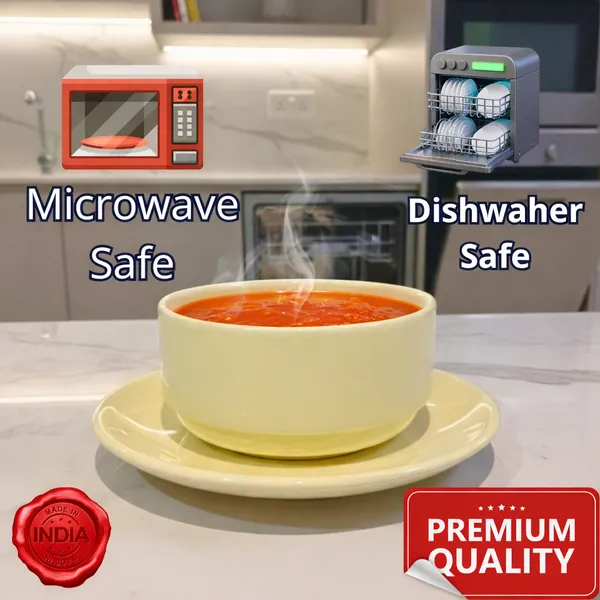 Microwave_&_Dishwasher_Safe_Ceramic_Soup_Bowl_with_Plate_–_Minimalist_Handleless_Design,_Porcelain_Tableware_for_Hot_Liquids,_Elegant_Kitchen_&_Dining_Set_-_Set_of_2_(1_Bowl_+_1_Plate)