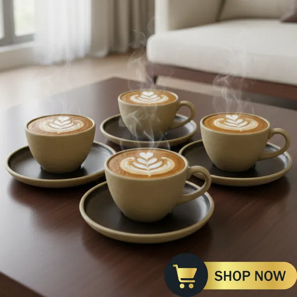 Stylish_Ceramic_Cup_&_Saucer_Set_(Set_of_8-_4_Cups_+_4_Saucer)_(Ideal_for_Coffee_Shots)__Microwave_&_Dishwasher_Safe_Tea/Coffee_Cup_|_Durable_Made_in_India_Ceramic_Mug_-_(Brown_&_Mud_Color)_-_Set_of_8_(4_Cup_+_4_Sacuer)