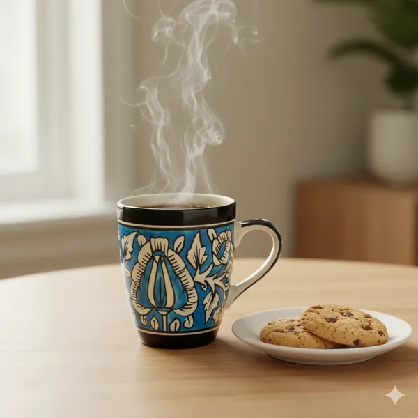 Sky_Blue_&_Black_Floral_Mughal_Art_Handcarfted_Ceramic_Tea/_Coffee_Mug_(250_Ml)