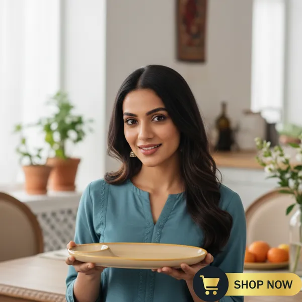 Handcrafted_Ceramic_Platter_with_Dip_Bowl_|_Microwave,_Dishwasher_&_Refrigerator_Safe_|_Light_Beige_Color_Serving_Platter_|_Made_in_India_|_Ideal_for_Snacks,_Appetizers_&_Gifting_-_(30_cm_Length)