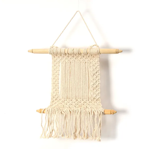 Handcrafted_Macrame_Photo_Frame_Wall_Hanging_Off-White_Cotton_Rope_Picture_Holder_with_Double_Wooden_Rods_for_Bohemian_Home_Decor_and_Personalized_Wall_Art