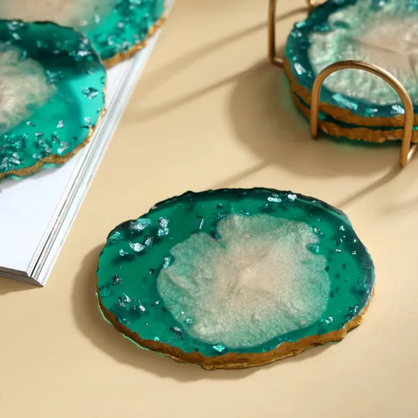 Green_&_Gold_Resin_Set_Of_6_Resin_Coasters_With_Stand_For_Home_And_Dining_Table_,_Stylish_Coasters_For_Tea_Coffee_And_Bar_(_(10X8)Cm_)