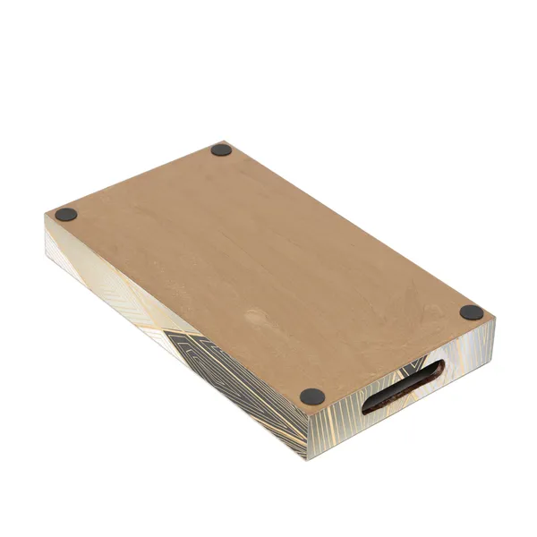 Beige_&_Gold_Wooden_Waterproof_Wooden_Enamel_Coated_Rectangular_Trays_With_Handle_,_Serving_Trays_For_Home_&_Dining_Table_,_Multipurpose_Trays_(_(41X25||36X20||30X15)Cm_)_(Set_Of_3)