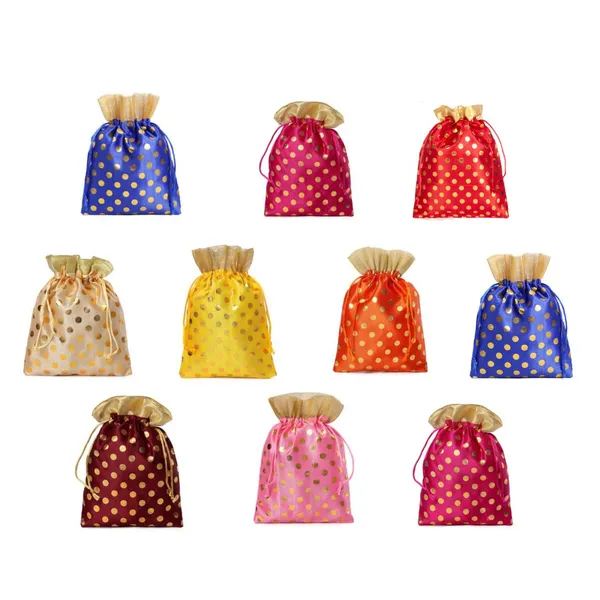 Pack_of_10_Multicolor_Polka_Dot_Potli_Bags_?_500_gms_Capacity_Ethnic_Drawstring_Gift_Pouches_for_Weddings,_Favors,_and_Jewelry_23x18_cm_(Assorted_Colors)