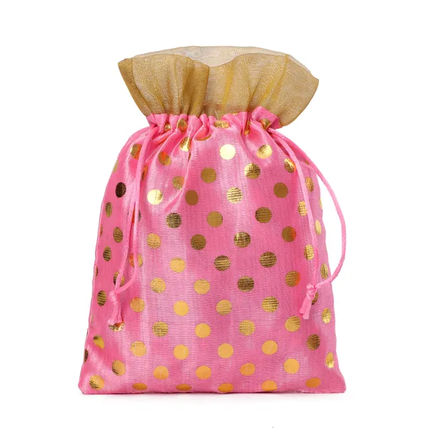 Pack_of_10_Multicolor_Polka_Dot_Potli_Bags_?_500_gms_Capacity_Ethnic_Drawstring_Gift_Pouches_for_Weddings,_Favors,_and_Jewelry_23x18_cm_(Assorted_Colors)
