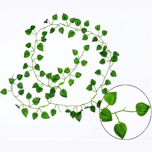 Artificial_Small_Watermelon_Leaf_Creeper_Decorative_Hanging_Greenery_Vine_For_Home_Wall_Decoration_Balcony_Garden_Indoor_Outdoor_And_Event_Decor_Pack_of_12